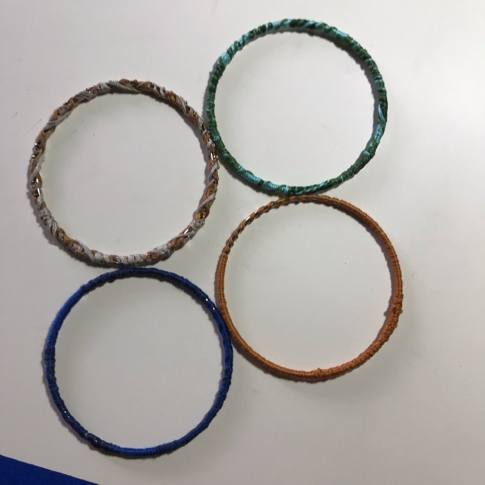 Textile Covered Bracelets - Picture 5 of 5